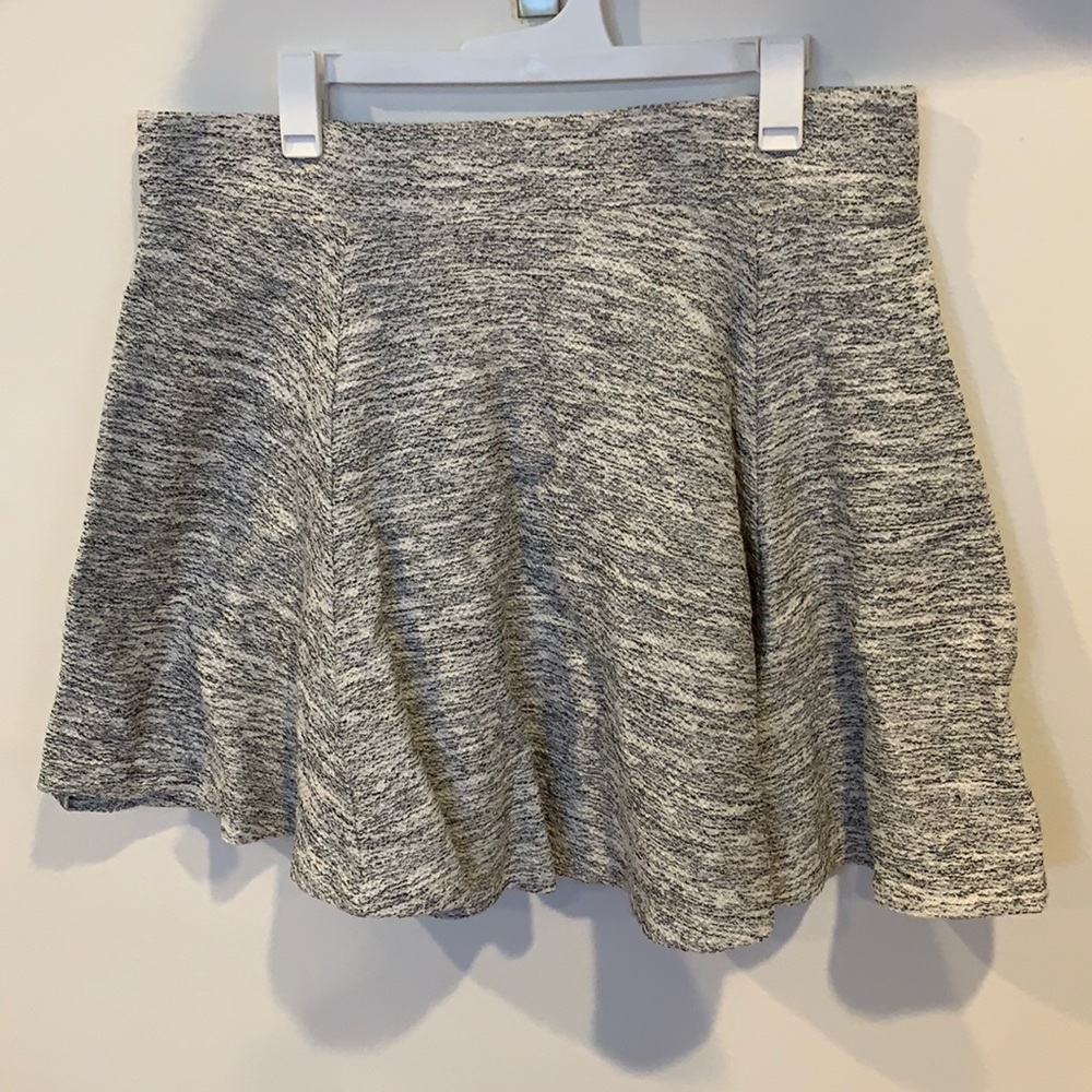 Heather grey skirt